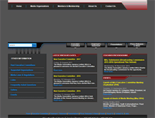 Tablet Screenshot of mediaassociationja.com